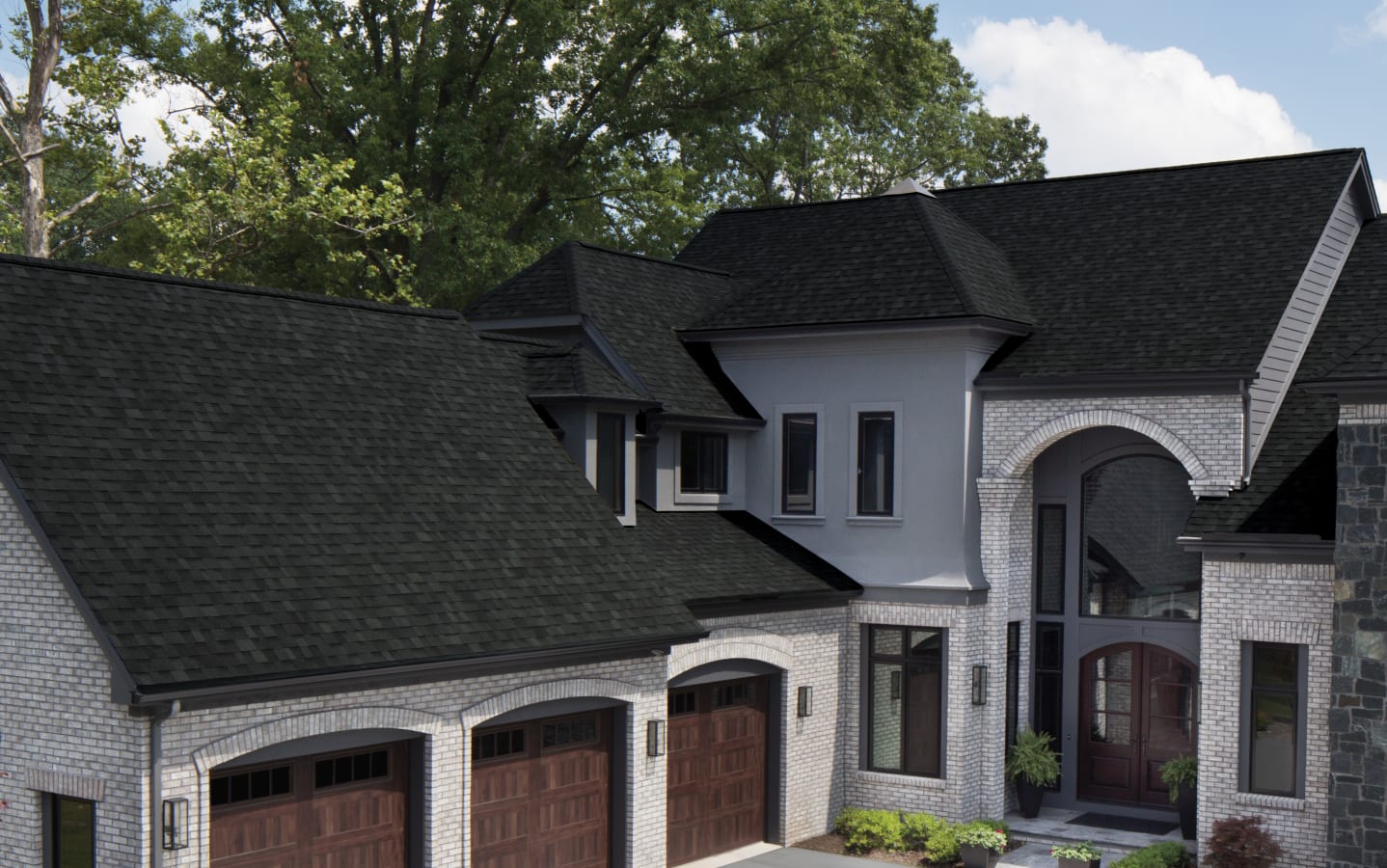 Onyx Black House Shingles