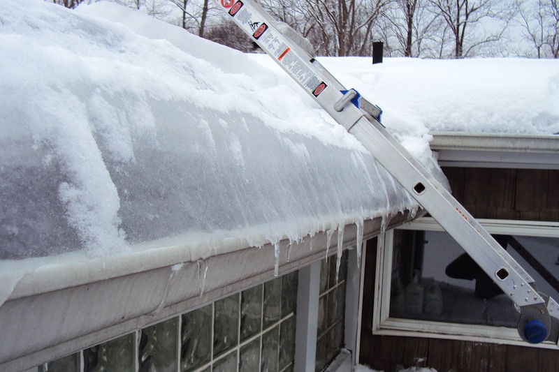 roof ice dam